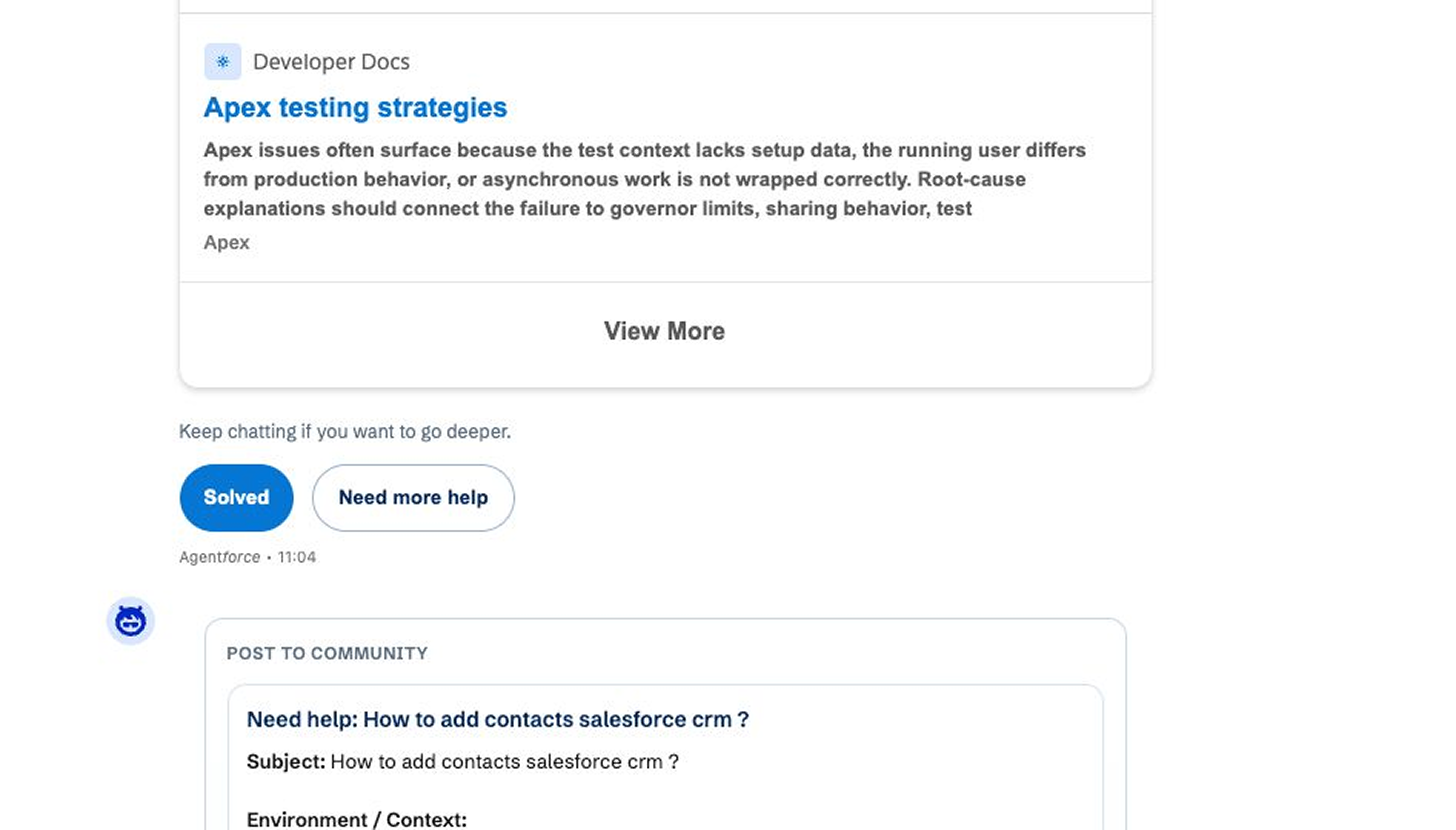 Trailhead Solve – screen 3